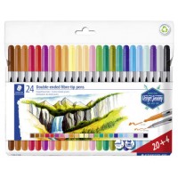 ESTUCHE CARTÓN CON 12 ROTULADORES DOBLE PUNTA COLORES PASTEL STAEDTLER 3200 C12PA (Espera 4 dias)